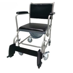 Sunshine NW Mobile Non Height Adjustable Detachable Commode with Padded Seat P Series