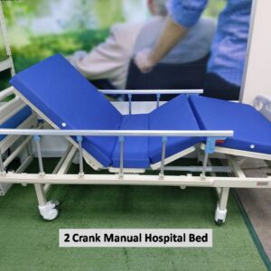 Manual 2 Two Crank Hospital Bed For Medical Institutions And Home Nursing Use