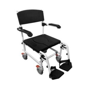 Sunshine NW Mobile Non Height Adjustable Commode with Padded Seat Q Series