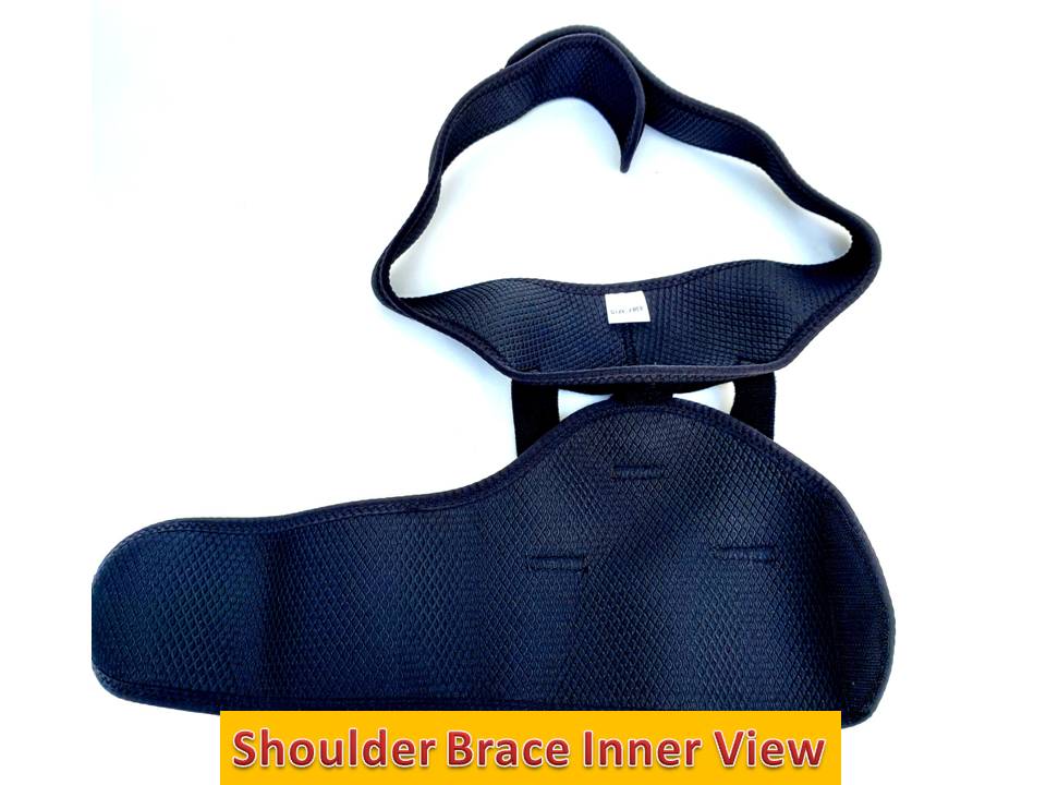 Neoprene Shoulder Brace Adjustable Free Size Single Piece - Image 2