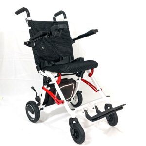 Sunshine NW Dual Function Ultra Lightweight Foldable Compact Aluminum Electric Motorised Wheelchair E1 Series