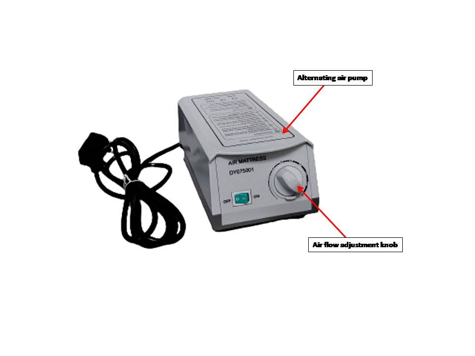 Sunshine NW Dynamic Air Mattress Alternating Pressure Tubular Cells Mattress with Adjustable Pump System - Image 4