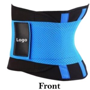 Lumbar Back Support Brace Belt With Meshing For Improved Ventilation