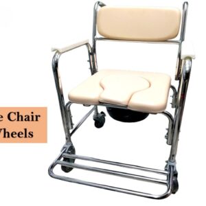 Aluminium Commode Chair With Wheels