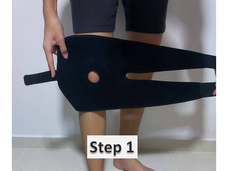 Orthopedic Neoprene Knee Brace Knee Guard Knee Support Adjustable Free Size Single Piece - Image 3