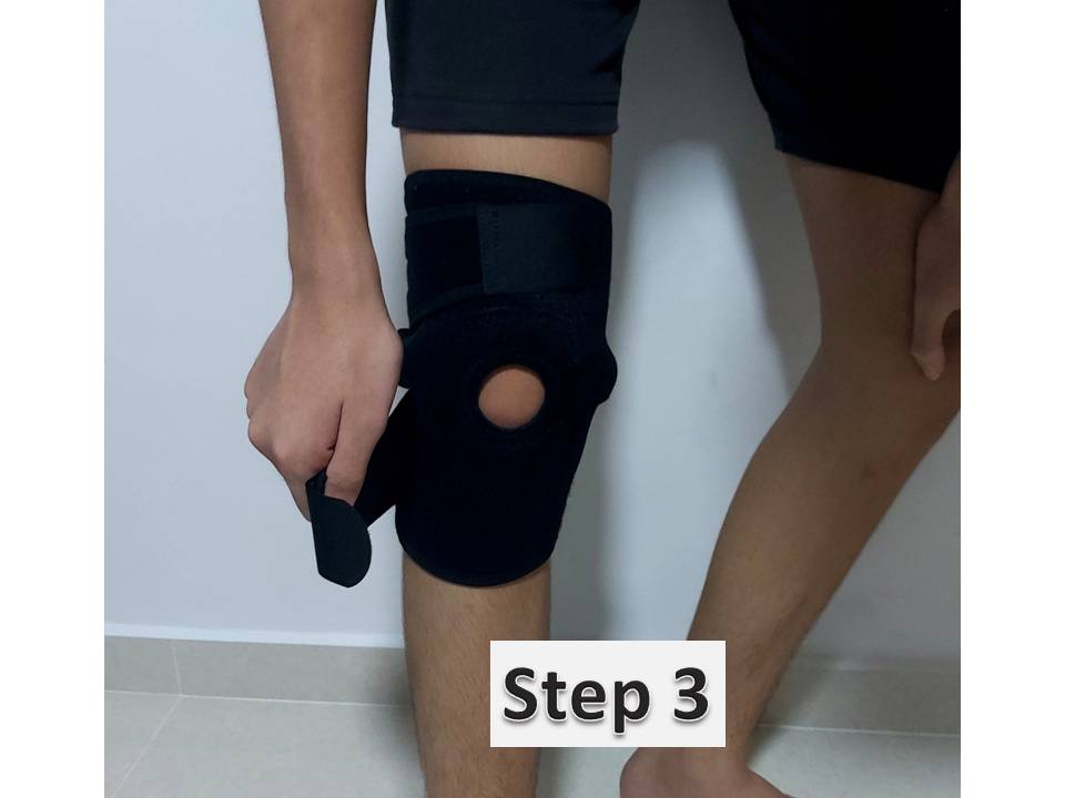 Orthopedic Neoprene Knee Brace Knee Guard Knee Support Adjustable Free Size Single Piece - Image 5