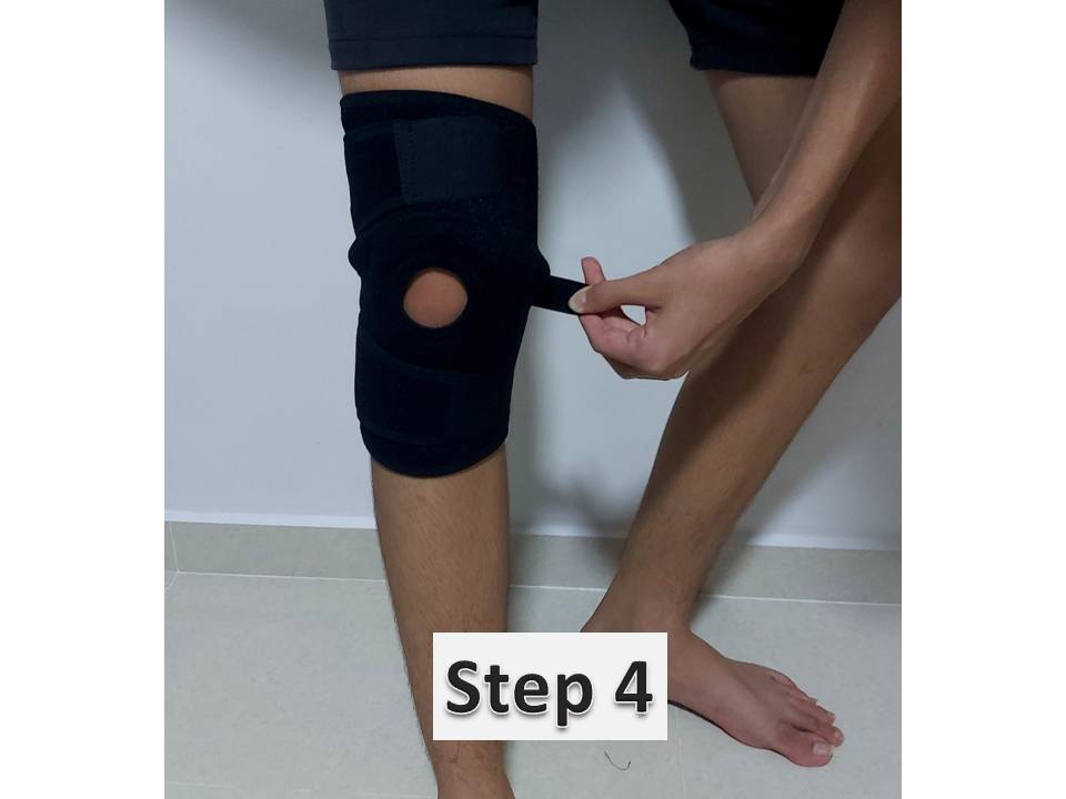 Orthopedic Neoprene Knee Brace Knee Guard Knee Support Adjustable Free Size Single Piece - Image 6