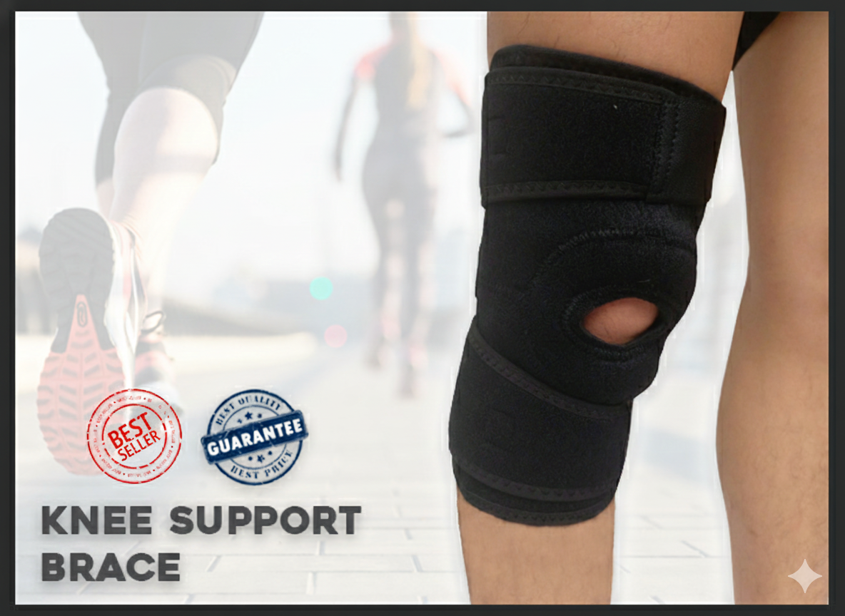 Orthopedic Neoprene Knee Brace Knee Guard Knee Support Adjustable Free Size Single Piece