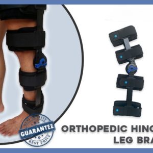 Orthopedic Hinged Knee Brace For Maximum Support And Limit Movement During Rehabilitation