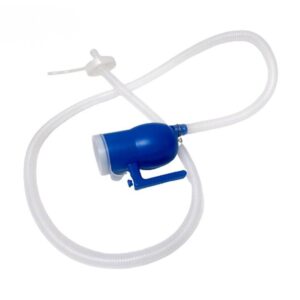Extension plastic connecting hose for portable urinals