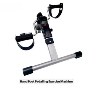Portable and Foldable Hand Foot Pedalling Exercise Machine