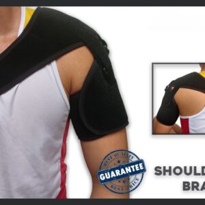 Neoprene Shoulder Brace Adjustable Free Size Single Piece