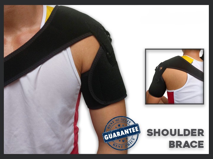 Neoprene Shoulder Brace Adjustable Free Size Single Piece
