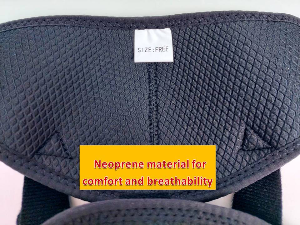 Neoprene Shoulder Brace Adjustable Free Size Single Piece - Image 3